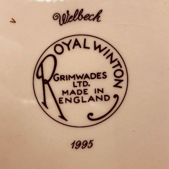 Vintage Powder Box - “Grimwades” China by Royal Winton. Welbeck pattern. - Picture 3 of 3